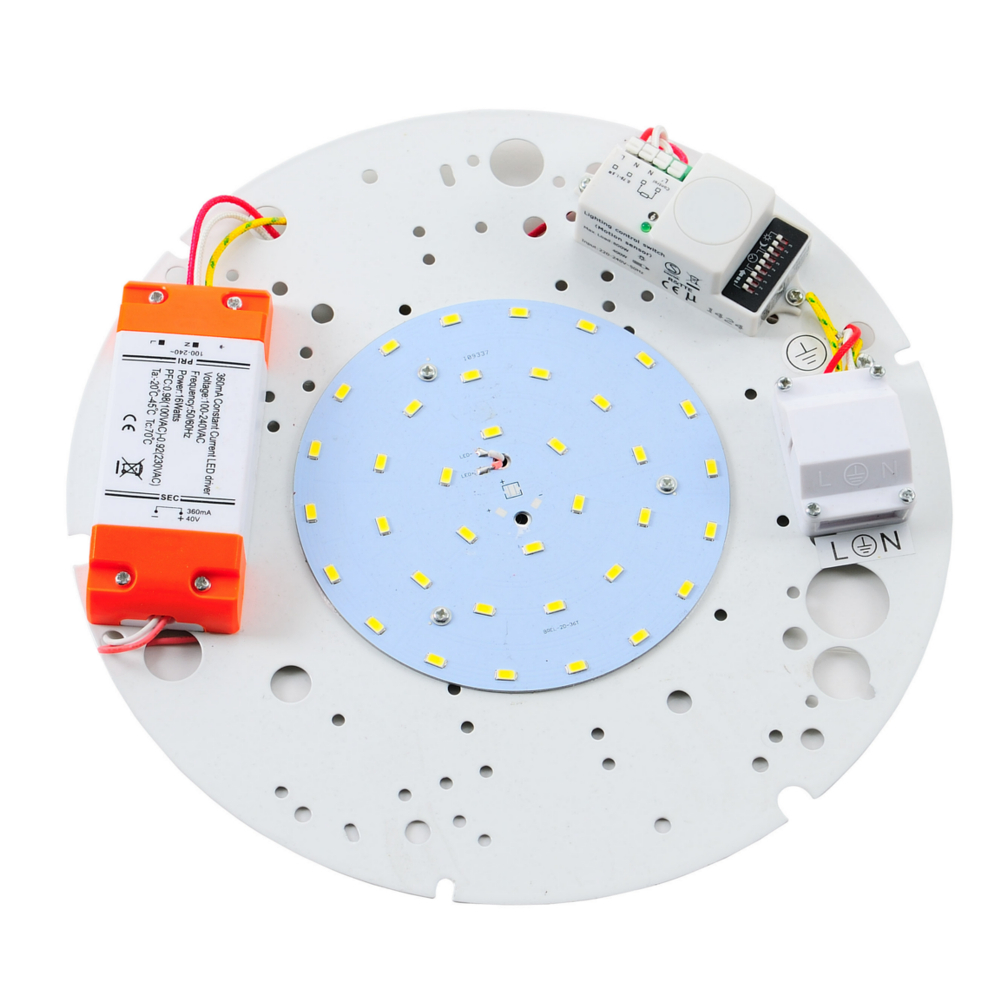 Luna 17W Amenity LED Ceiling Light IP65 Microwave