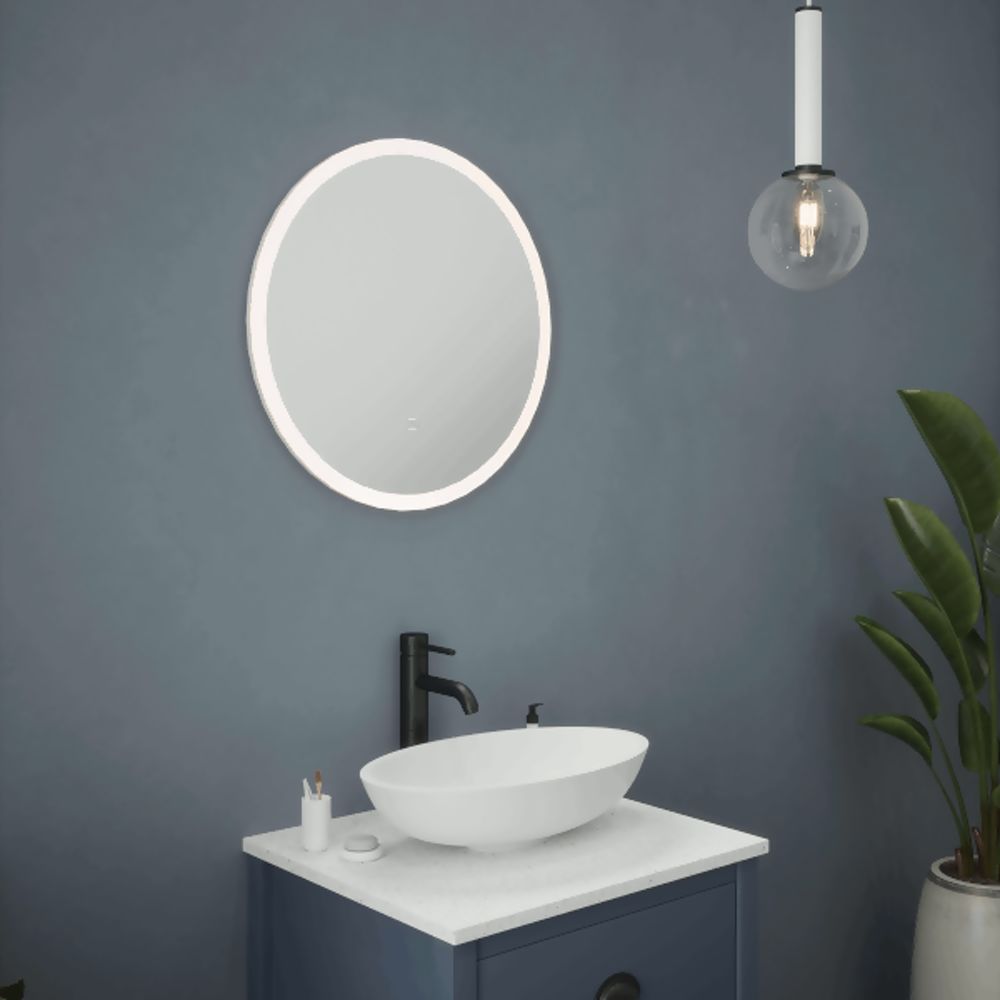 Oslo Round LED Bathroom Mirror