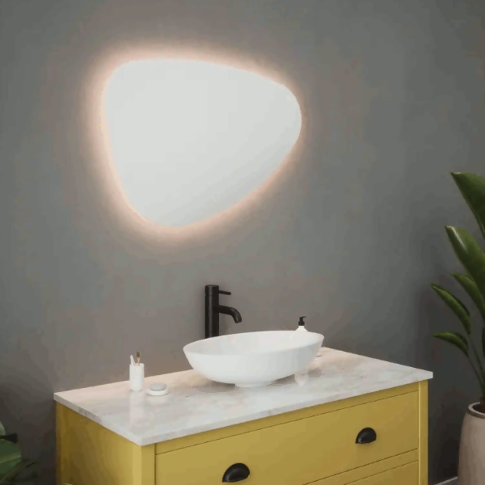 Nara Pebble Tunable LED Mirror